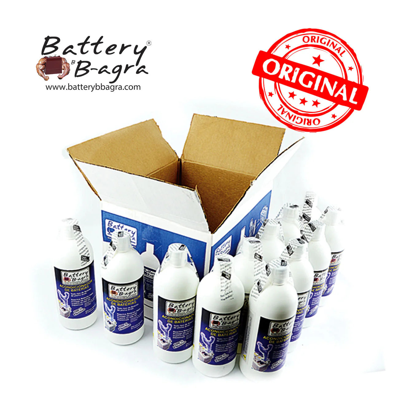 Battery Bb-agra – Aditivo Reactivador de Baterías (32 oz)