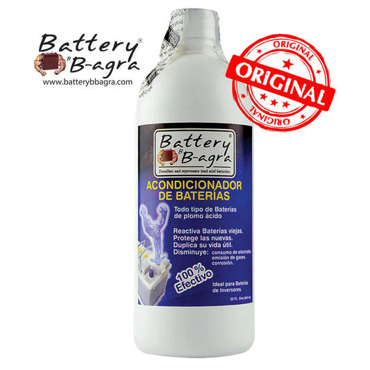 Battery Bb-agra – Aditivo Reactivador de Baterías (32 oz)